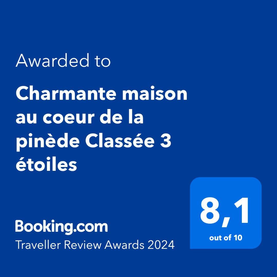 Charmante maison au coeur de la pinède Classée 3 étoiles Lacanau Exterior foto